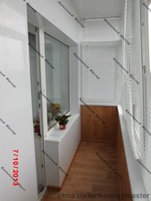 балкон, внутрення отделка &mdash; 